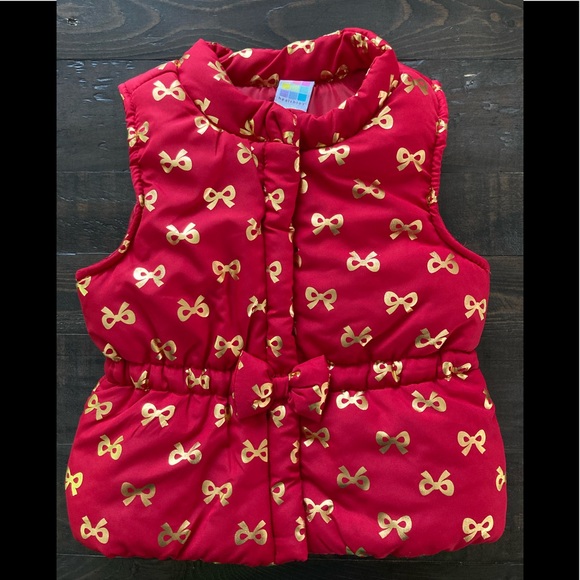 healthtex Other - NWOT Healthtex red & gold puffer vest